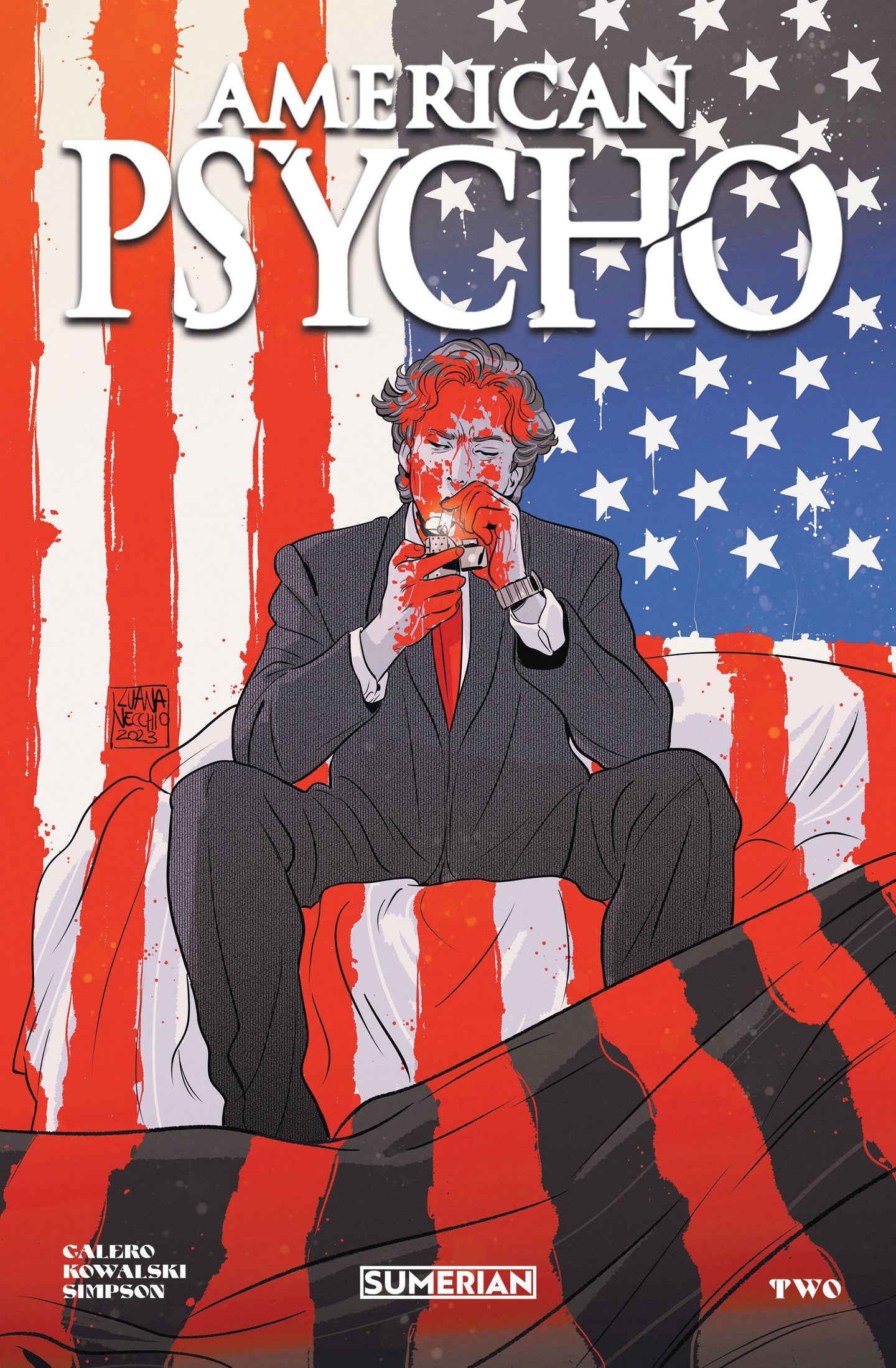 American Psycho #2 (of 5) CVR A (2023)