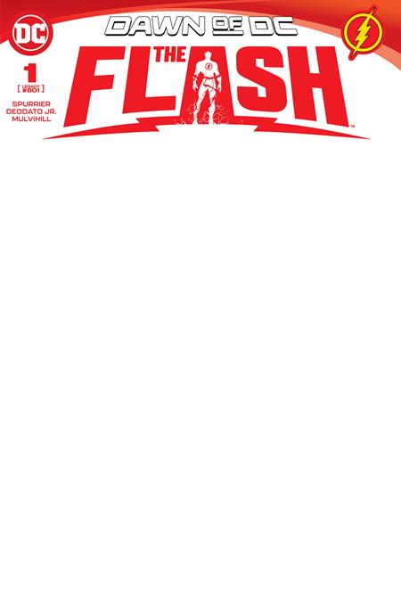 Flash #1 Blank Sketch Cover (2023)