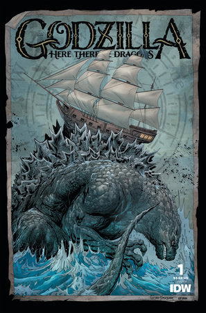 Godzilla: Here There Be Dragons #1 CVR B (2023)