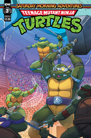 Teenage Mutant Ninja Turtles: Saturday Morning Adventures #3 CVR B (2023)