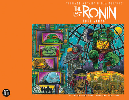 Teenage Mutant Ninja Turtles: The Last Ronin- The Lost Years #4 CVR B