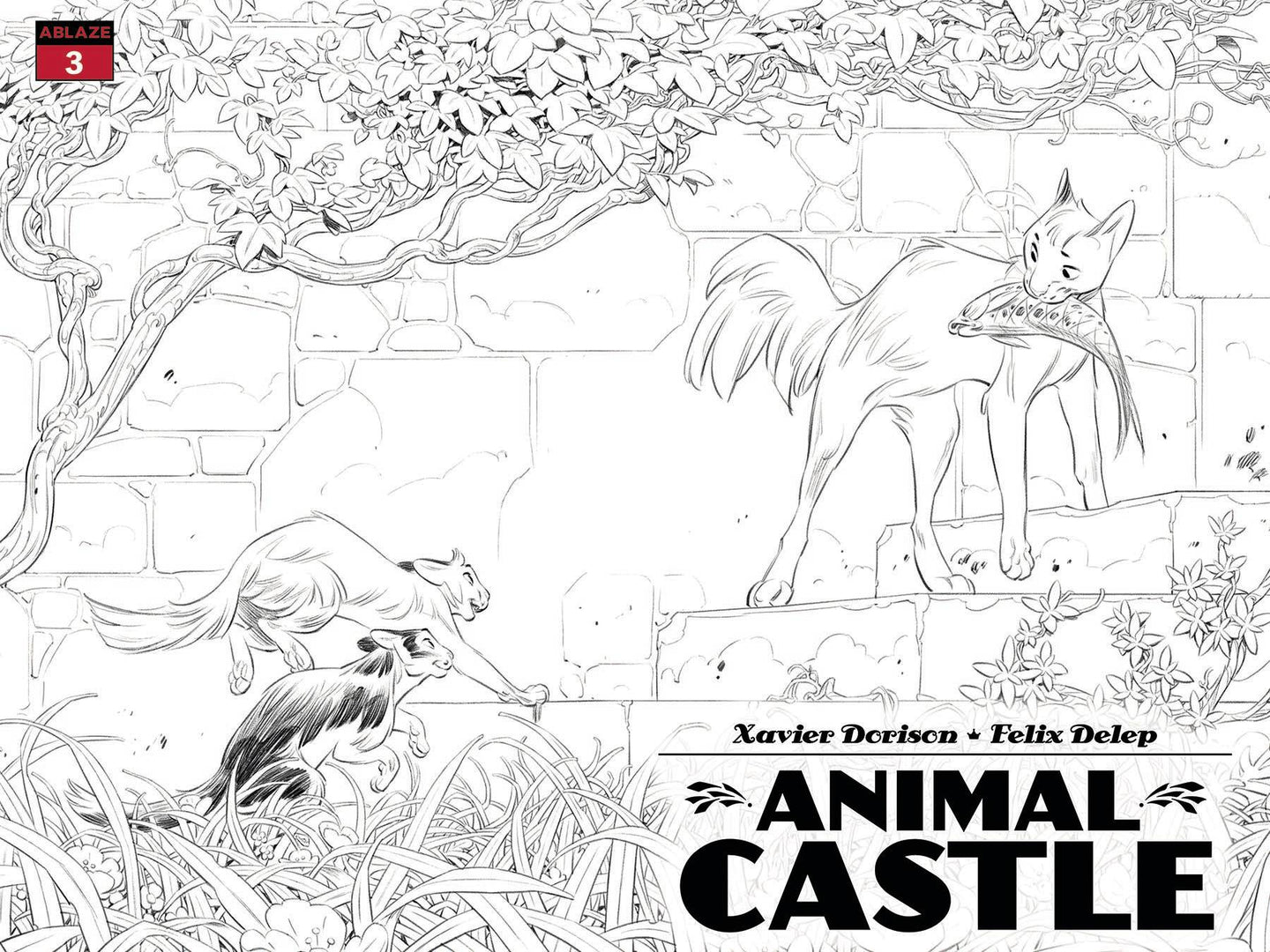 Animal Castle #3 CVR B (2022)