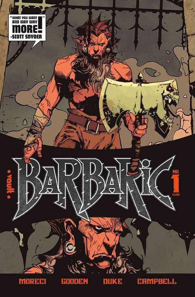 Barbaric #1 2nd Print (2021)