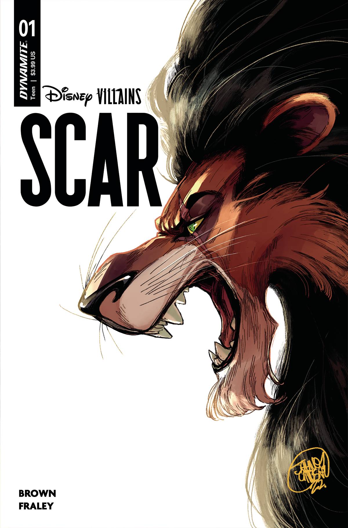 Disney Villains: Scar #1 CVR A