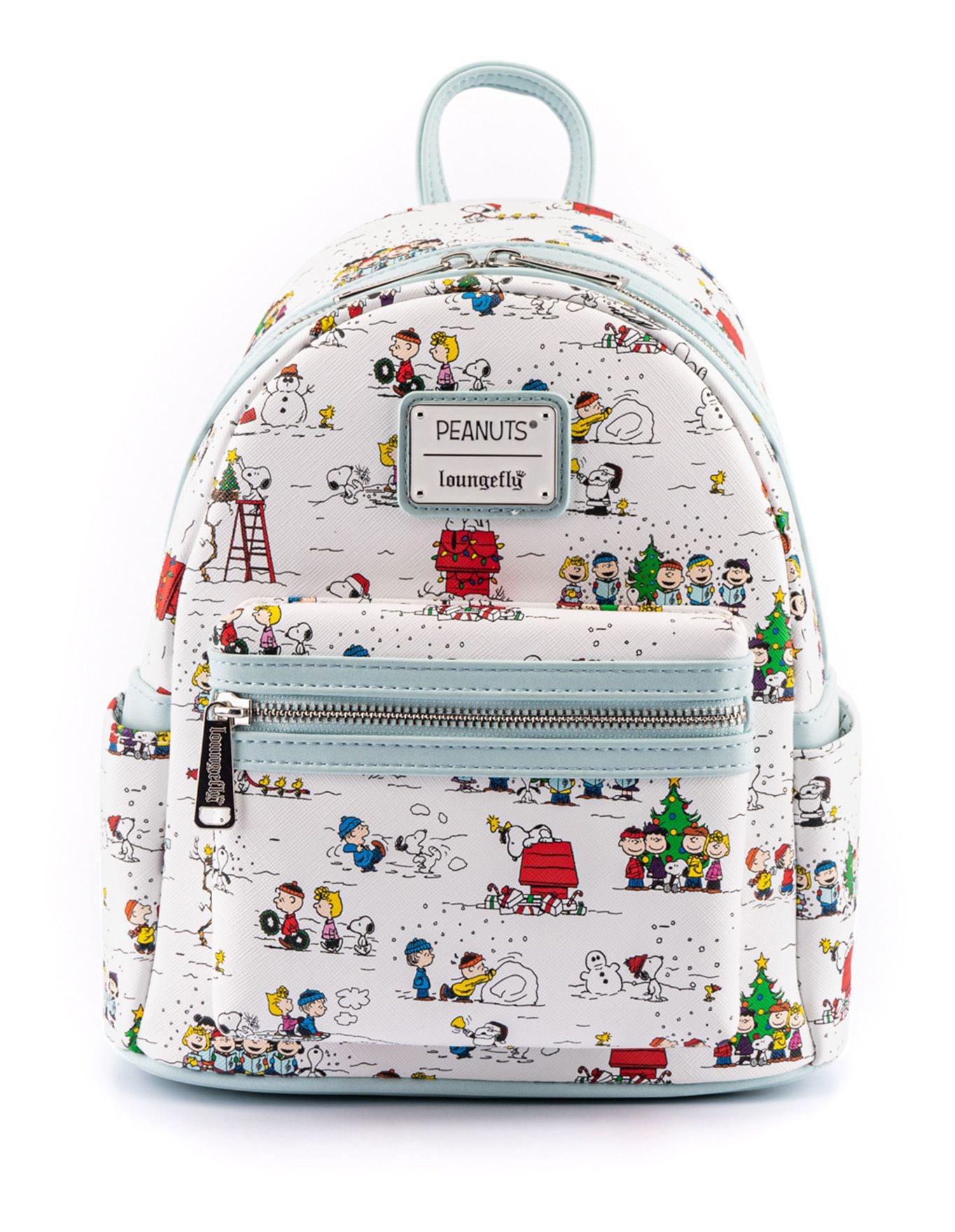The Peanuts Happy Holidays AOP Mini Backpack