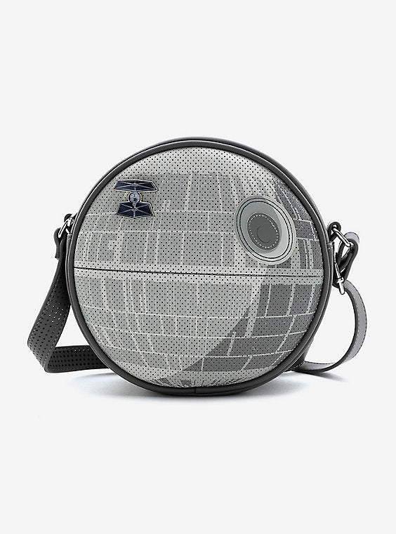 Star Wars Death Star Pin Collector Crossbody Bag