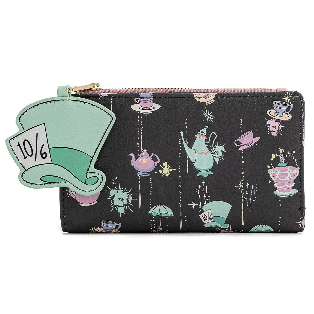 Disney Alice in Wonderland 'A Very Merry Unbirthday to You' Snap Wallet
