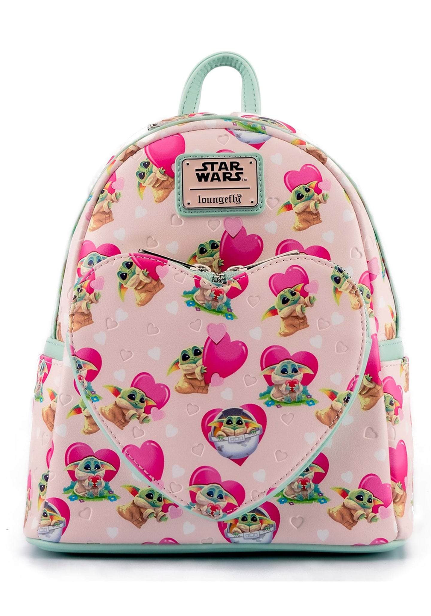 Star Wars The Mandalorian Grogu Valentines Mini Backpack