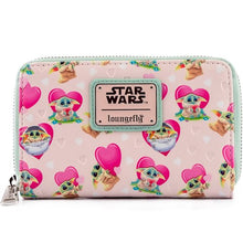 Load image into Gallery viewer, Star Wars The Mandalorian Grogu Valentines Wallet
