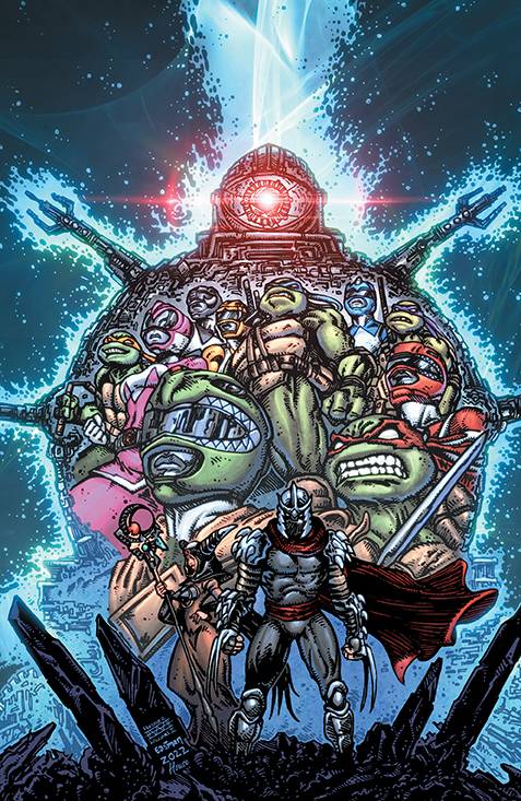 Mighty Morphin Power Rangers Teenage Mutant Ninja Turtles II #1 (of 5) CVR F