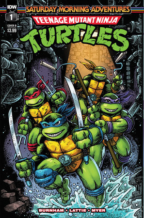 Teenage Mutant Ninja Turtles Saturday Morning Adventures #1 CVR B (2022)