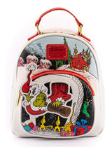Load image into Gallery viewer, Dr. Seuss The Grinch Chimney Thief Mini Backpack
