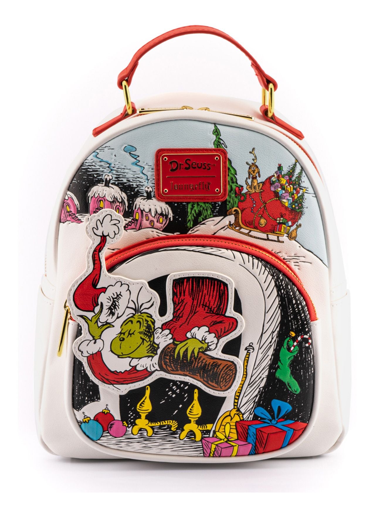 Dr. Seuss The Grinch Chimney Thief Mini Backpack
