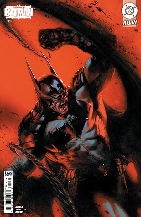 Absolute Batman #10 Gabriele Dell'Otto Card Stock Variant (2025)