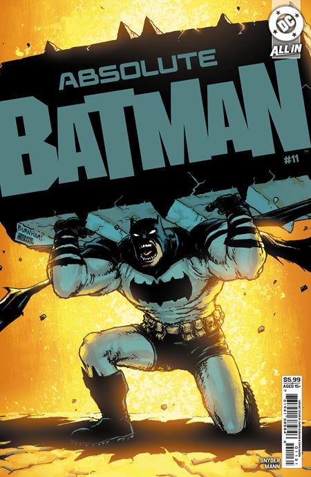 Absolute Batman #11 Chris Burnham Card Stock Variant (2025)