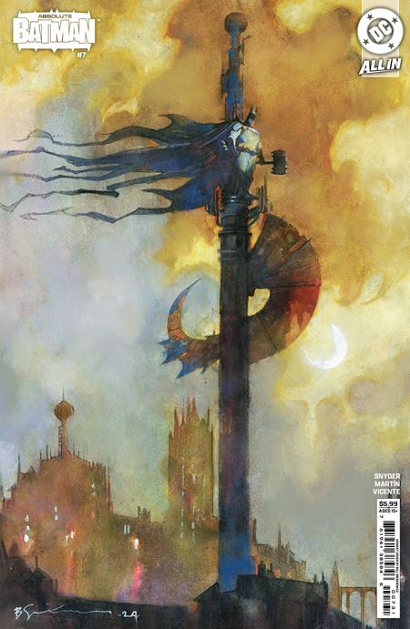 Absolute Batman #7 Bill Sienkiewicz Card Stock Variant (2025)