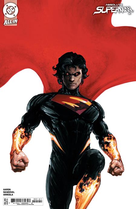 Absolute Superman #1 Clayton Crain Card Stock Variant (2024)