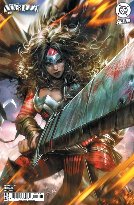 Absolute Wonder Woman #13 Derrick Chew Card Stock Variant (2025)