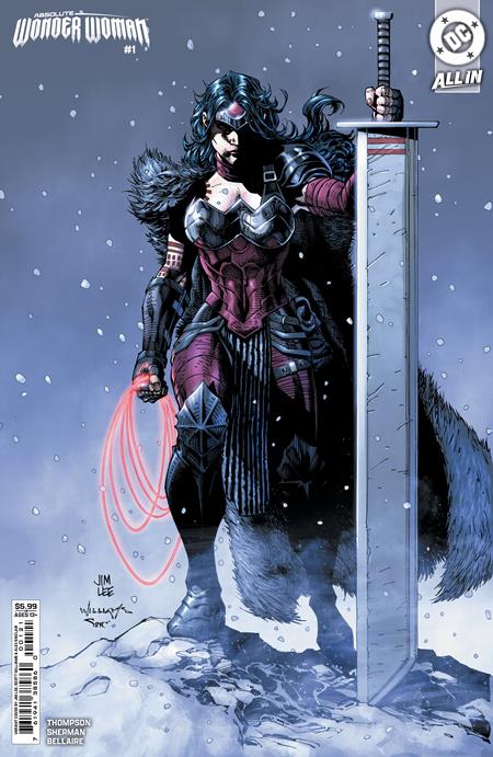 Absolute Wonder Woman #1 Jim Lee Card Stock Variant (2024)