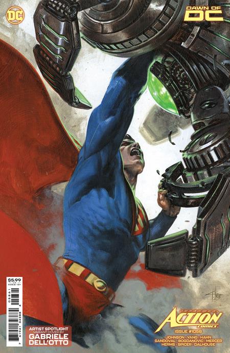 Action Comics #1058 Gabriel Dell'Otto Card Stock Variant (2023)