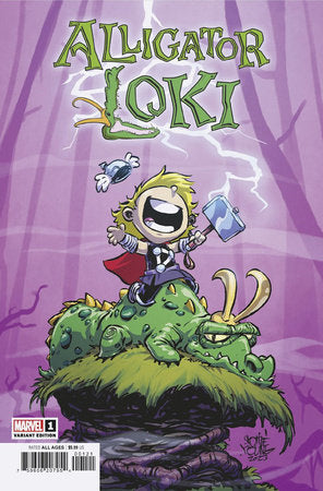 Alligator Loki #1 Skottie Young Variant (2023)