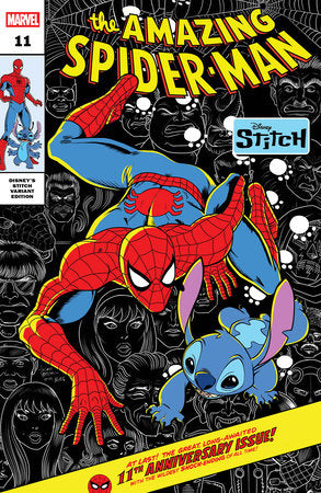 Amazing Spider-Man #11 Luciano Vecchio Disney's Stitch Variant (2025)