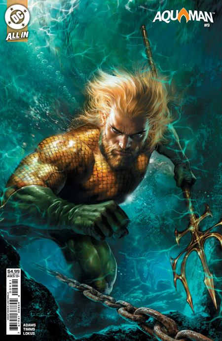 Aquaman #9 Lucio Parrillo Card Stock Variant (2025)