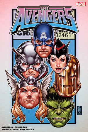 Avengers #1 Corner Box Variant (2023)