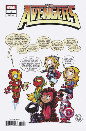 Avengers #1 Skottie Young Variant (2023)