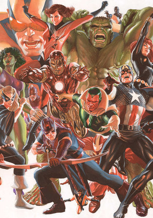 Avengers #4 Alex Ross Connecting Variant (2023)