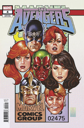 Avengers #4 Corner Box Variant (2023)