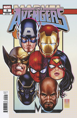 Avengers #5 Corner Box Variant (2023)