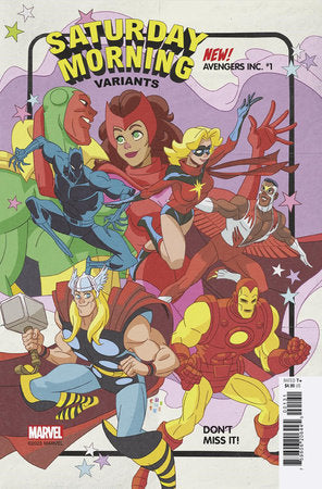 Avengers Inc. #1 Saturday Morning Variant (2023)