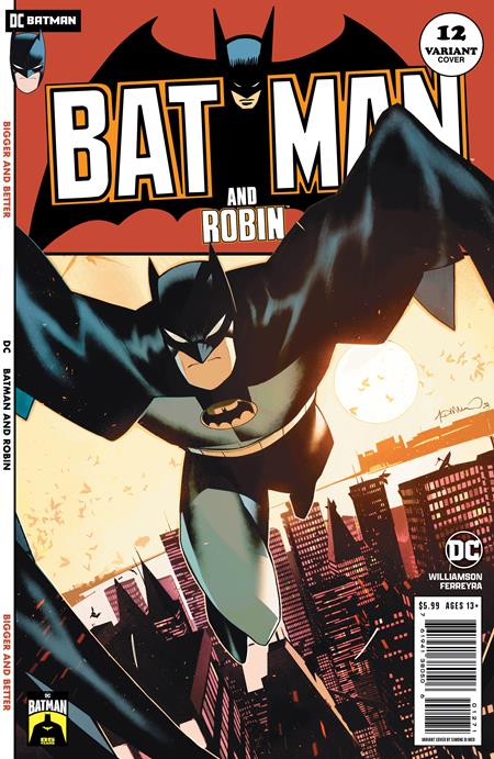 Batman and Robin #12 Simone Di Meo Batman 85th Anniversary Variant (2024)