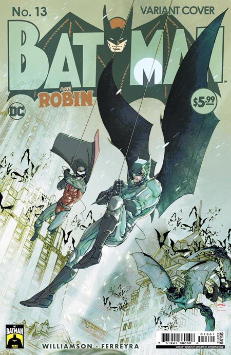 Batman and Robin #13 Carmine Di Giandomenico Card Stock Variant (2024)