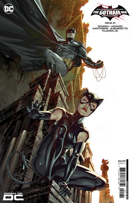 Batman Catwoman: The Gotham War- Battle Lines #1 One Shot Kael Gnu Card Stock Variant (2023)