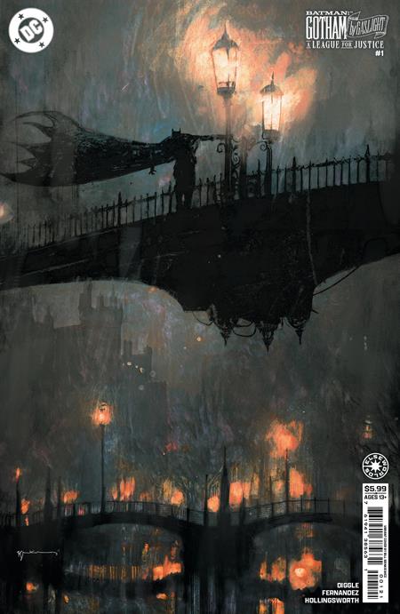 Batman: Gotham by Gaslight- A League for Justice #1 (of 6) Bill Sienkiewicz Card Stock Variant (2025)