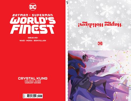 Batman Superman World's Finest #21 Holiday Card Variant (2023)