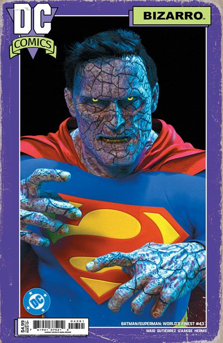 Batman Superman World's Finest #43 Mark Spears Card Stock Variant (2025)