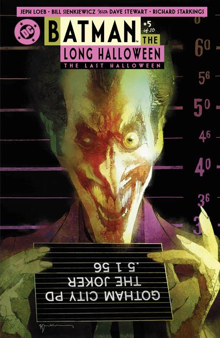 Batman: The Last Halloween #5 (of 10) Bill Sienkiewicz Card Stock Variant (2025)