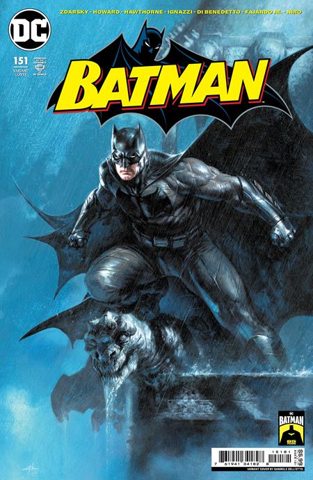 Batman #151 Gabriele Dell'Otto Batman 85th Anniversary Card Stock Variant (2024)