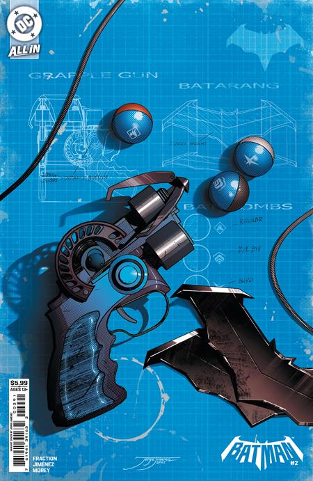 Batman #2 Jorge Jimenez Bat Gadget Card Stock Variant (2025)