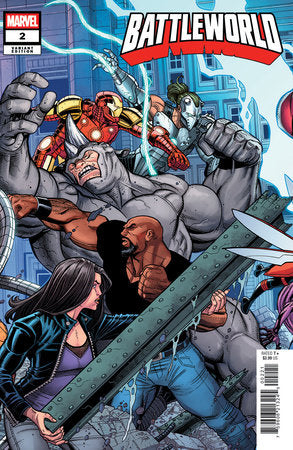 Battleworld #2 Nick Bradshaw Wraparound Connecting Variant (2025)