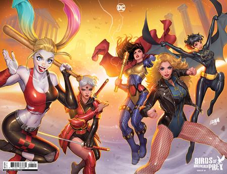 Birds of Prey Uncovered #1 One Shot David Nakayama Foil Wraparound Variant (2023)