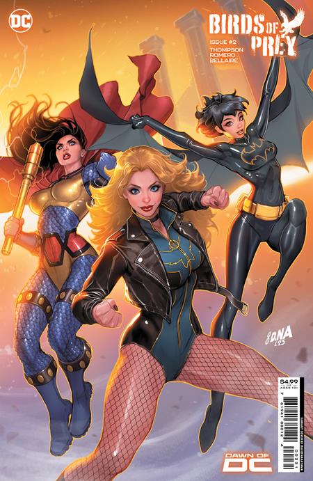 Birds of Prey #2 Black Canary Connecting Variant (2023)