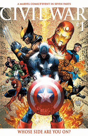 Civil War #1 Facsimile Foil Michael Turner Variant (2025)