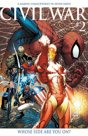 Civil War #2 Michael Turner Facsimile Foil Variant (2025)