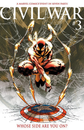 Civil War #3 Michael Turner Facsimile Foil Variant (2025)