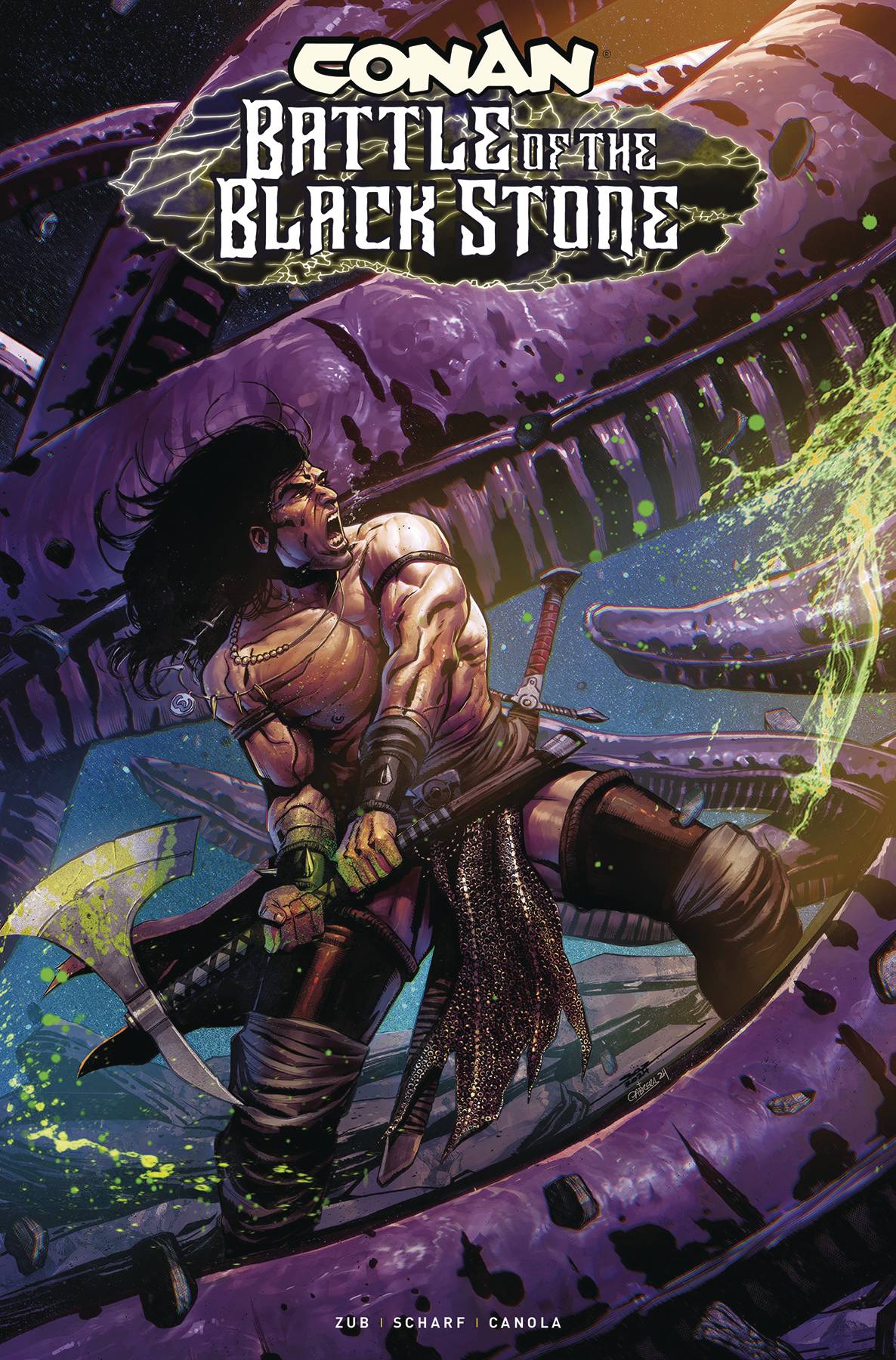 Conan the Barbarian: Battle of the Black Stone #1 (of 4) CVR B (2024)