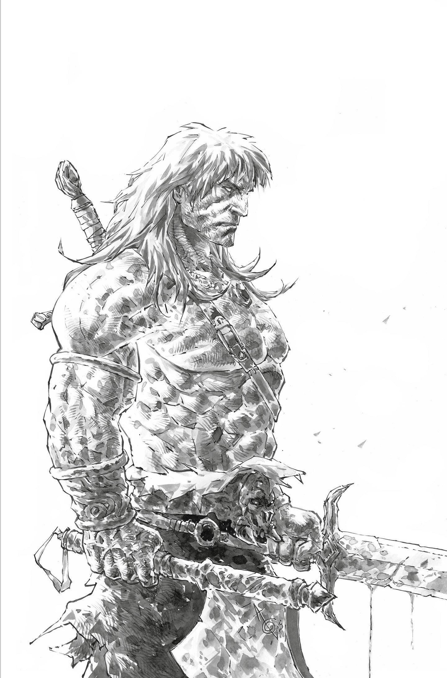 Conan the Barbarian #2 Alan Quah Sketch Variant (2023)
